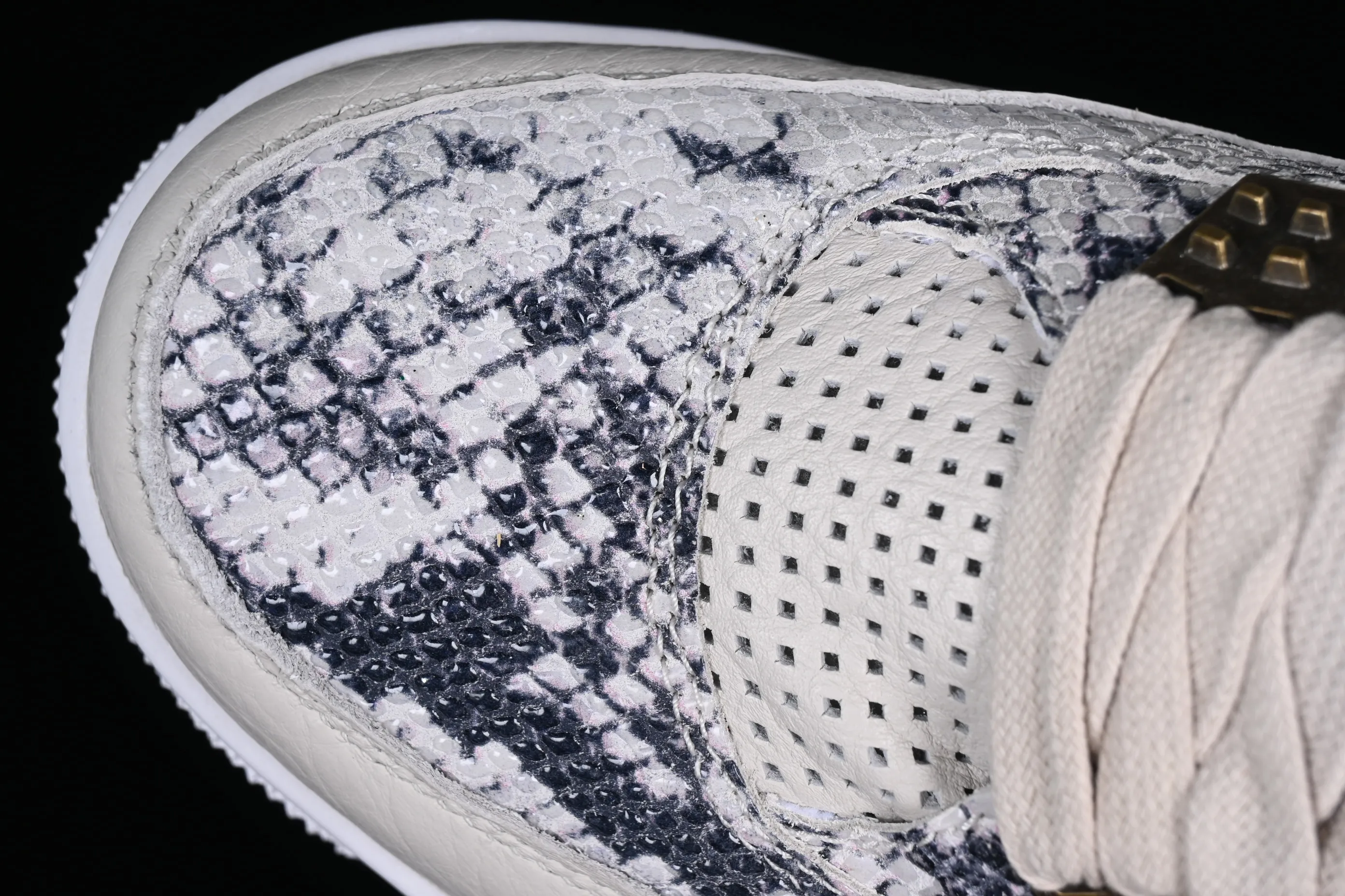 All categories Air Jordan Jordan series basketball shoes Air Jordan 4 Air Jordan 4 Premium "Snakeskin" AJ4 Joe 4 python pattern 819139-030